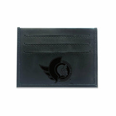 Front Pocket Wallet w/ RFID Blocking, Ottawa Senators, Black - NHL Home