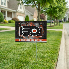 Philadelphia Flyers Yard Sign, Patriotic - NHL Home