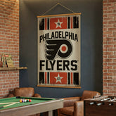 Philadelphia Flyers, Canvas Wall Tapestry, Large, 54x36 - NHL Home