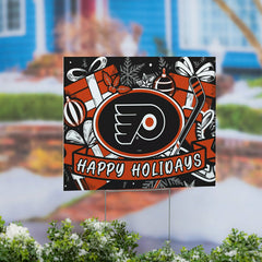 Philadelphia Flyers Yard Sign, Holiday - NHL Home