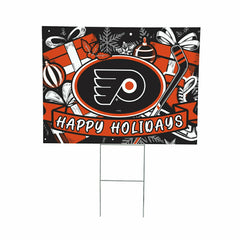 Philadelphia Flyers Yard Sign, Holiday - NHL Home