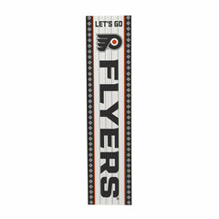 47" Double Sided Leaner, Philadelphia Flyers, Christmas - NHL Home
