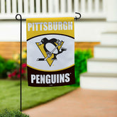 Pittsburgh Penguins Suede Garden Flag - NHL Home
