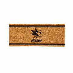 San Jose Sharks Extra Large One Color Coir Mat, 60"x24" - NHL