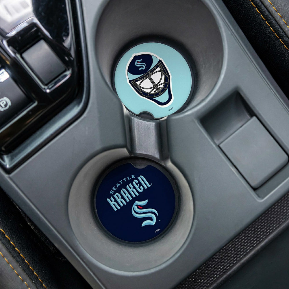 Seattle Kraken Car Coaster Set, 2pc - NHL Home