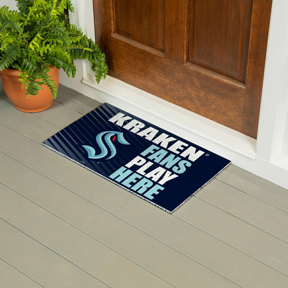 Seattle Kraken Fan Mat, 28"x16" - NHL