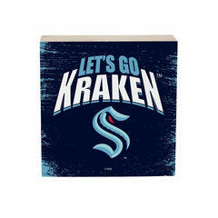 Seattle Kraken Plock, Down Home Fans, 6x6 - NHL Home