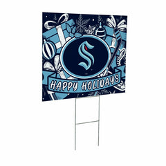 Seattle Kraken Yard Sign, Holiday - NHL Home