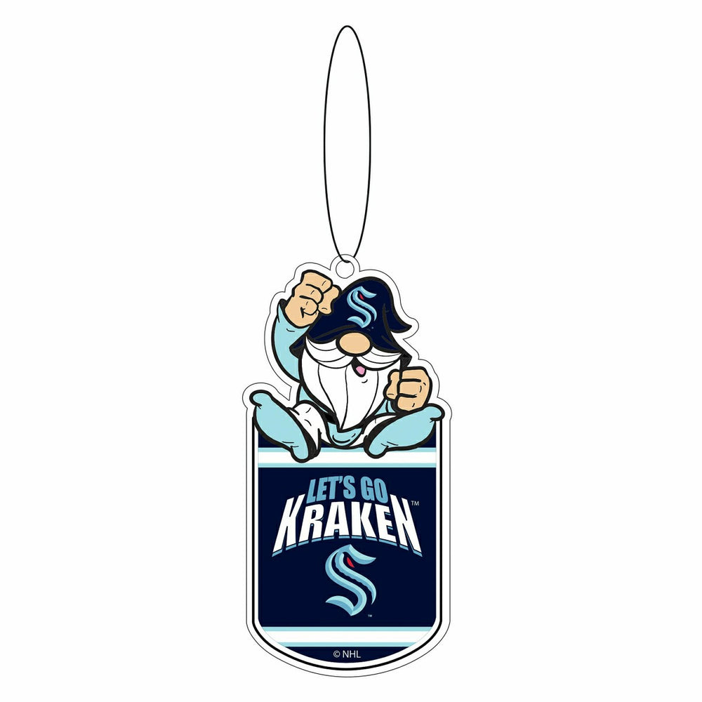 Seattle Kraken Gift Tag Ornament, Gnome Fan - NHL Home