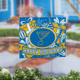 St Louis Blues Yard Sign, Holiday - NHL Home