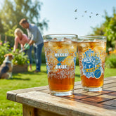 St Louis Blues 16oz Glass pint, Set of 2 - NHL Home