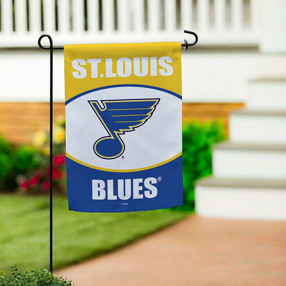 St Louis Blues Suede Flag, GDN - NHL Home
