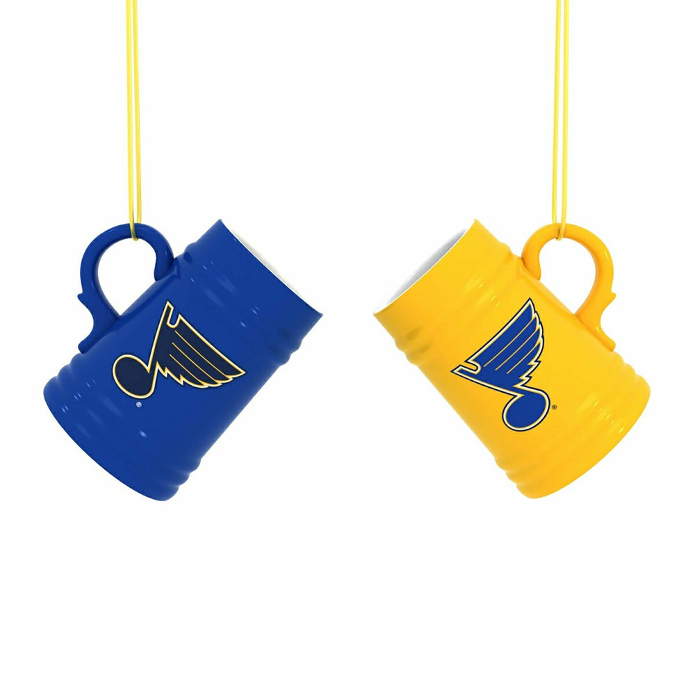 St Louis Blues Ceramic Mini Stein, 3oz, set of 2 - NHL Home