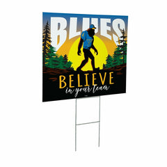 St Louis Blues Coroplast Yard Sign, Bigfoot - NHL Home