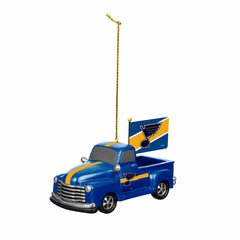 St Louis Blues Rally Truck Ornament, Set of 2 - NHL Home