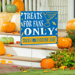 St Louis Blues Yard Sign, Halloween Treats for Fans - NHL Home