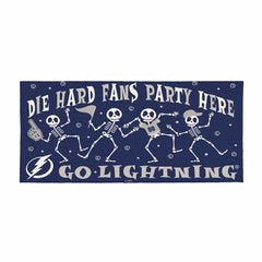 Tampa Bay Lightning Flocked Coir Halloween Sassafras Switch Mat, 22"x1 - NHL