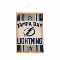 Tampa Bay Lightning, Canvas Wall Tapestry, Medium, 36x24 - NHL Home