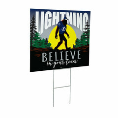 Tampa Bay Lightning Yard Sign, Bigfoot - NHL Home