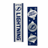 47" Double Sided Leaner, Tampa Bay Lightning, Christmas - NHL Home