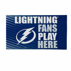 Tampa Bay Lightning Fan Mat, 28"x16" - NHL