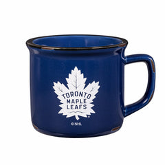 Toronto Maple Leafs Ceramic Camp Cup with Enamel Finish, 14oz - NHL Home