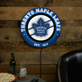 Toronto Maple Leafs, Metal Lite, Round - NHL