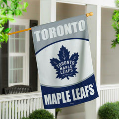 Toronto Maple Leafs Suede Flag, House - NHL Home