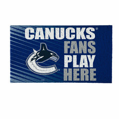 Vancouver Canucks Fan Mat, 28"x16" - NHL