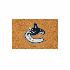 Vancouver Canucks Large Full Color Coir Mat, 36"x24" - NHL