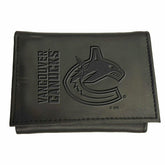 Vancouver Canucks, Tri-Fold Wallet, Black - NHL Home