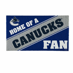 Vancouver Canucks, PVC Mat COLOR, Home of a Fan - NHL