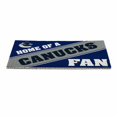 Vancouver Canucks, PVC Mat COLOR, Home of a Fan - NHL