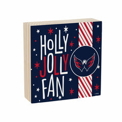 Washington Capitals Block, Holiday, 6x6 - NHL Home