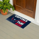 Washington Capitals Fan Mat, 28"x16" - NHL