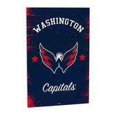 Washington Capitals Wood Wall Sign, 16x24 - NHL Home