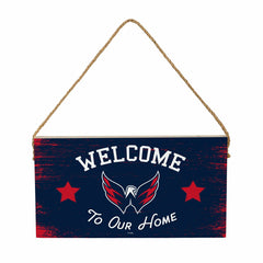 Washington Capitals Wood Wall Sign, 6x11 - NHL Home