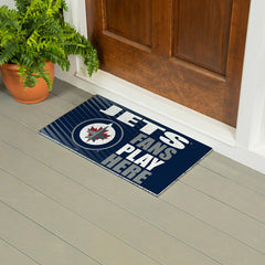 Winnipeg Jets Fan Mat, 28"x16" - NHL
