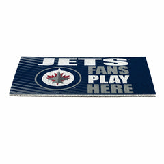Winnipeg Jets Fan Mat, 28"x16" - NHL
