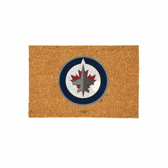 Winnipeg Jets Large Full Color Coir Mat, 36"x24" - NHL