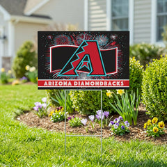 Arizona Diamondbacks Yard Sign, Patriotic - MLB Home