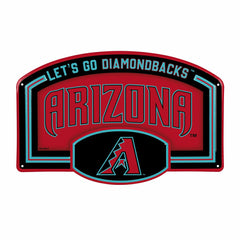 Arizona Diamondbacks USA Embossed Steel Wall Sign, 11" x 17" - MLB Home