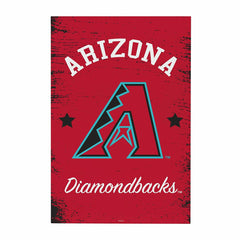 Arizona Diamondbacks Wood Wall Sign, 16x24 - MLB Home