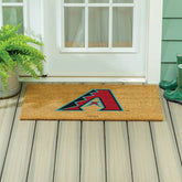 Arizona Diamondbacks Large Full Color Coir Mat, 36"x24" - MLB
