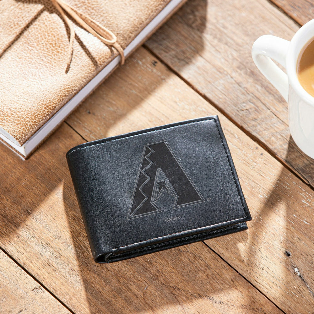 Arizona Diamondbacks Bi-Fold Wallet Black - MLB Home
