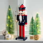 Atlanta Braves Nutcracker Statue - MLB Home