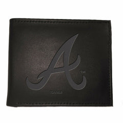 Atlanta Braves Bi-Fold Wallet Black - MLB Home