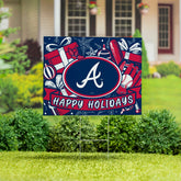 Atlanta Braves Yard Sign, Holiday - MLB Home