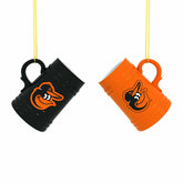 Baltimore Orioles Ceramic Mini Stein, 3oz, set of 2 - MLB Home