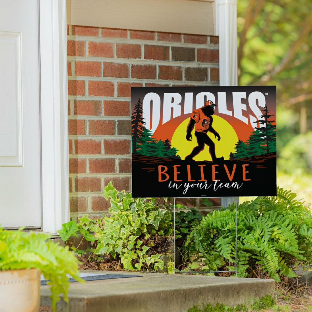 Baltimore Orioles Yard Sign, Bigfoot - MLB Home